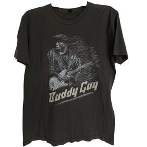 TULTEX Buddy Guy Damn Right I Got the Blues Two Sided Tee, Size Large Sinners